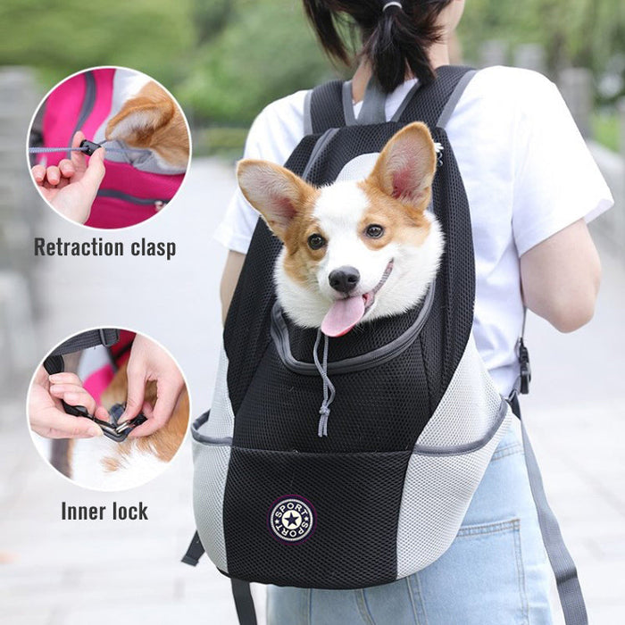 Pet Carrier Backpack w/ Water Bottle UK PET HOUSE