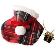 Pet Cat Dog Christmas Cape with Hoodie UK PET HOUSE