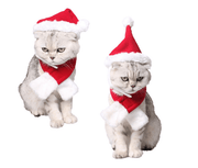 Pet Cat Dog Christmas Hairband Antlers Red Puppy Headwear UK PET HOUSE