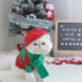 Pet Cat Dog Christmas Knitted Red and green striped Sweater UK PET HOUSE