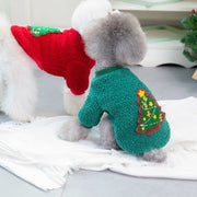 Pet Cat Dog Christmas Tree Cotton Coats for Small Medium-sized Pet UK PET HOUSE