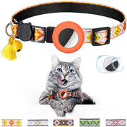 Pet Collar Geometric Pattern With Bell UK PET HOUSE