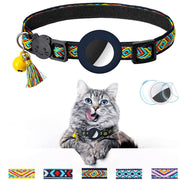 Pet Collar Geometric Pattern With Bell UK PET HOUSE