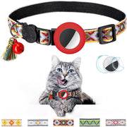 Pet Collar Geometric Pattern With Bell UK PET HOUSE