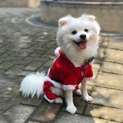 Pet Dog Christmas Santa Claus Outfit UK PET HOUSE