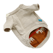 Pet Dog Christmas Sweater (Grey) UK PET HOUSE