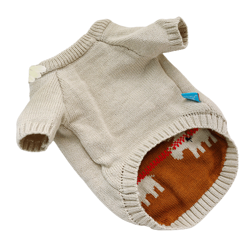 Pet Dog Christmas Sweater (Grey) UK PET HOUSE