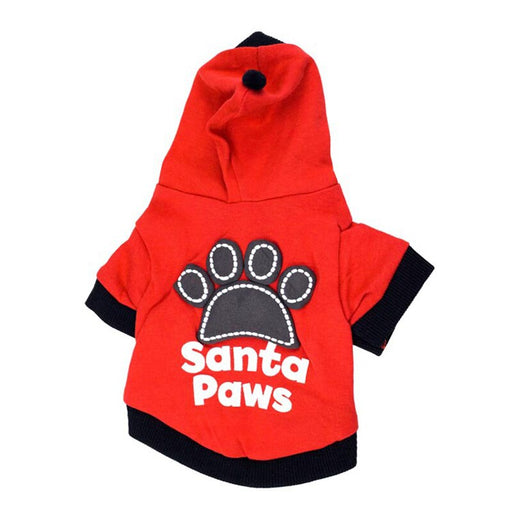 Pet Dog Christmas cotton wool hoodie UK PET HOUSE