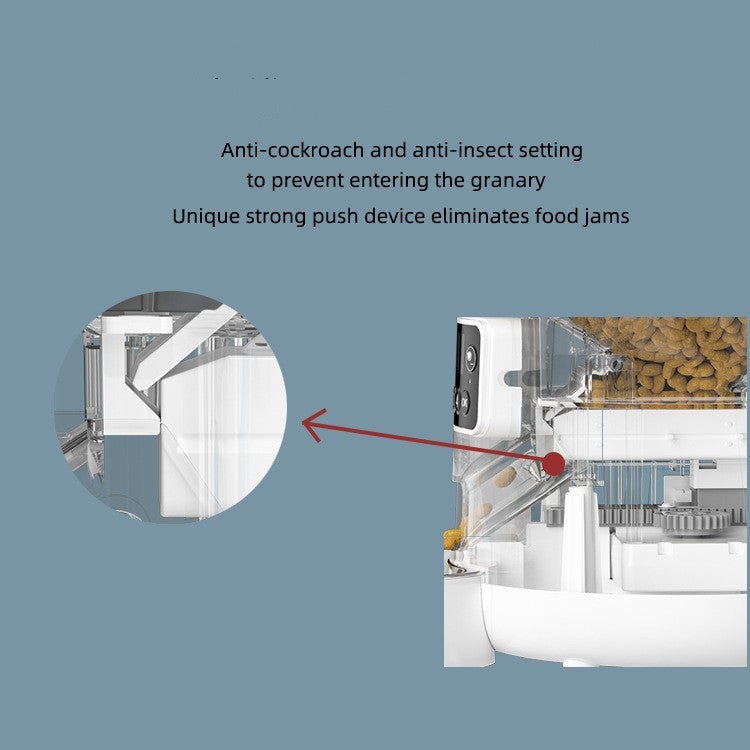 Pet Feeder Automatic Timing Quantitative 4L UK PET HOUSE