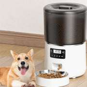 Pet Feeder Automatic Timing Quantitative 4L UK PET HOUSE