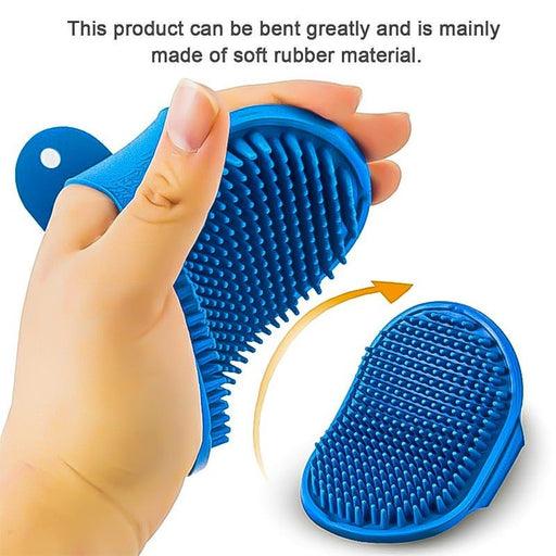 Pet Grooming Brush Detaining Massage Rubber Pad UK PET HOUSE