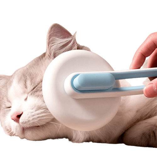 Pet Grooming Tool- Automatic Massage and Fur Removal Brush UK PET HOUSE