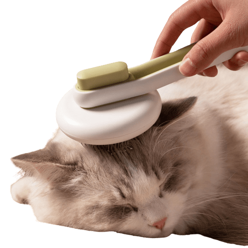 Pet Grooming Tool- Automatic Massage and Fur Removal Brush UK PET HOUSE