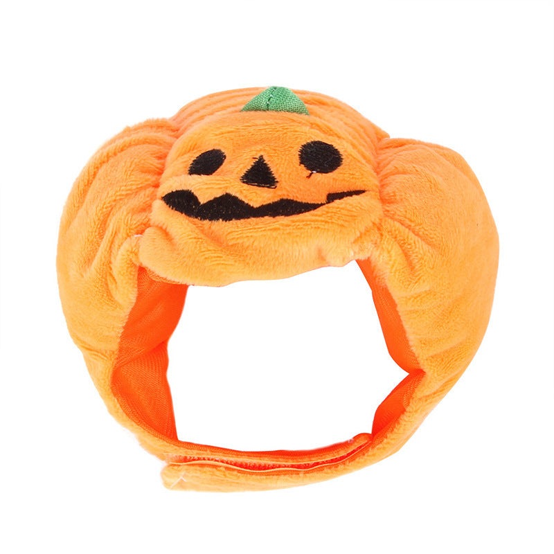 Pet Hat Halloween Funny Pumpkin Hat Cute Pet Animal Costume UK PET HOUSE