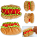 Pet Hot Dog Sandwich Costume UK PET HOUSE