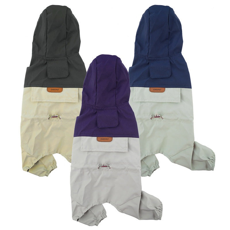 Pet Raincoat for Small And Medium Size Dogs UK PET HOUSE