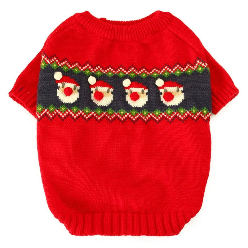 Pet Santa Christmas Sweater UK PET HOUSE