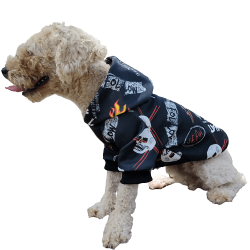 Pet Skull Outfit Camouflage Pet Hoodie UK PET HOUSE