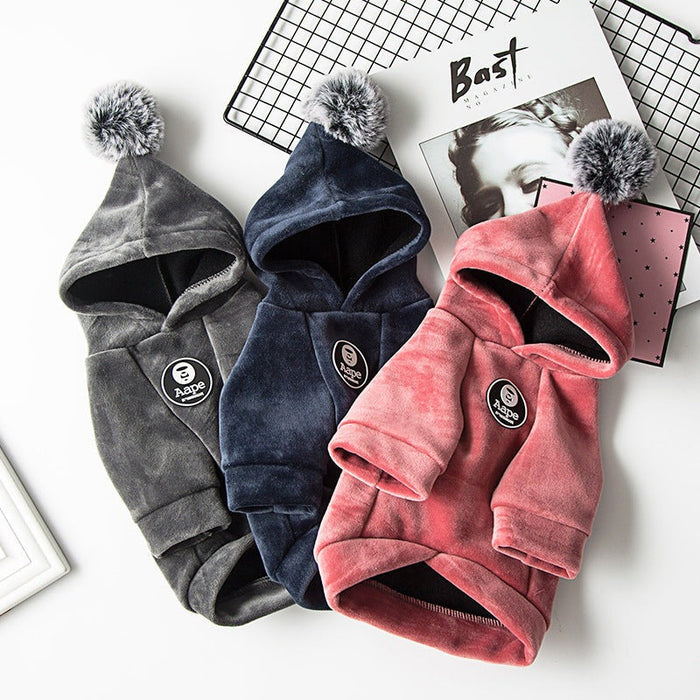 Pet Soft Aape Warm Hoodies UK PET HOUSE