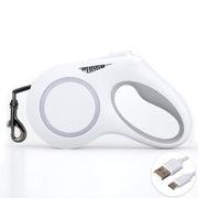 Pet Telescopic Traction Rope With Lights UK PET HOUSE