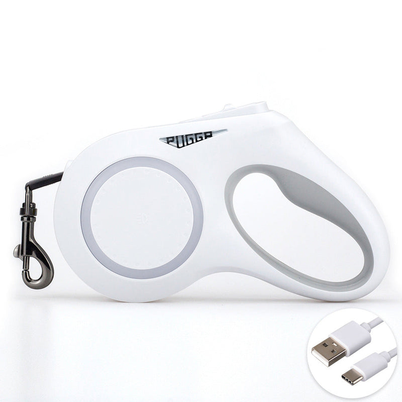 Pet Telescopic Traction Rope With Lights UK PET HOUSE