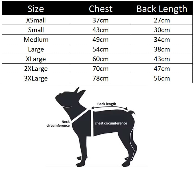 Pet Thermal Vest UK PET HOUSE