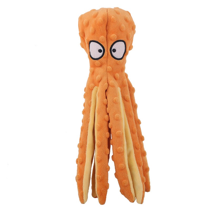 Plush Octopus Pet Toys Super Soft Mesh (Multi-Colors) UK PET HOUSE