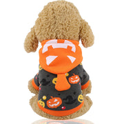 Pumpkin Lamp Pet Dog Cat Costume Funny Halloween Christmas Clothes UK PET HOUSE