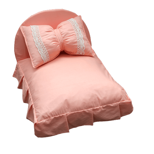 Removable and washable princess style pet bed UK PET HOUSE