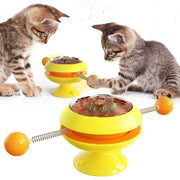 Rotatable Catnip Interactive Training Toy For Cats UK PET HOUSE
