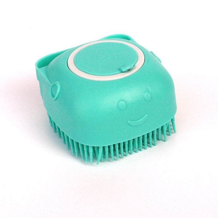 Silicone Pet Dog Cat Shampoo Bath Massage Brush UK PET HOUSE