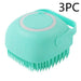 Silicone Pet Dog Cat Shampoo Bath Massage Brush UK PET HOUSE