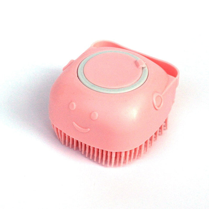 Silicone Pet Dog Cat Shampoo Bath Massage Brush UK PET HOUSE