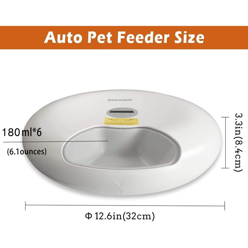 Six Meal Feeder for Pets UK PET HOUSE