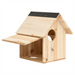 Squirrel House Solid Firwood 26x25x29 cm UK PET HOUSE