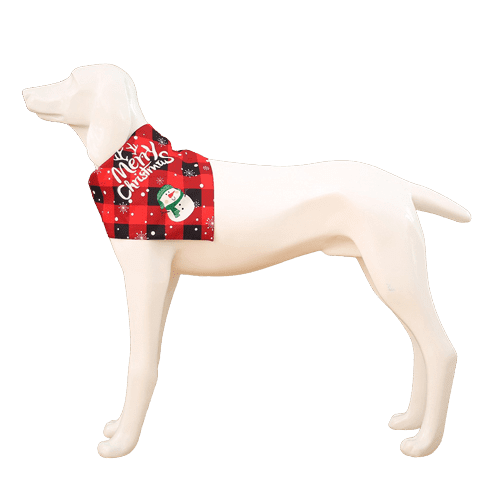 Stylish Christmas Dogs Bib UK PET HOUSE