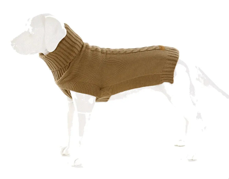 The Jazz Dog Jumper in Camel UK PET HOUSE