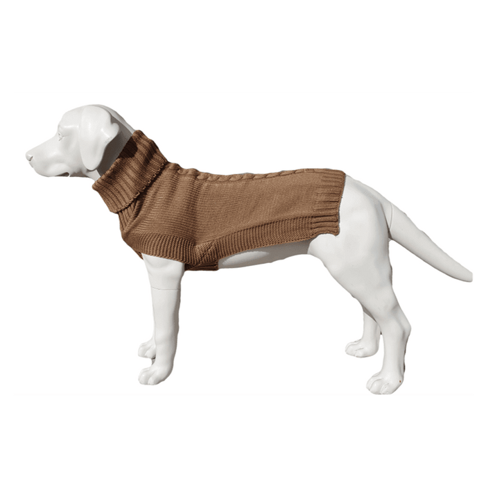 The Jazz Dog Jumper in Camel UK PET HOUSE