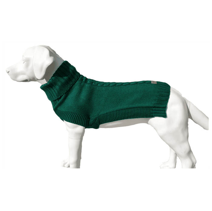 The Jazz Dog Jumper in Green UK PET HOUSE