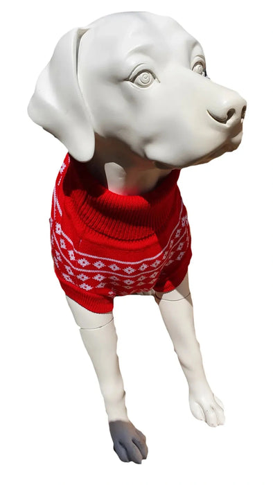 The Jazz Dog Jumper in Red UK PET HOUSE