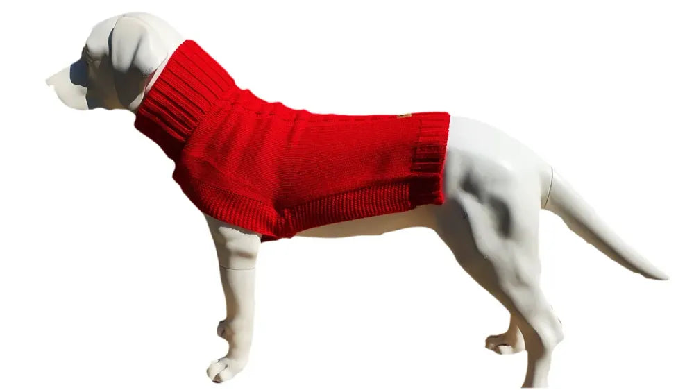 The Jazz Dog Jumper in Red UK PET HOUSE