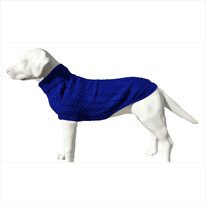 The Rascal Dog Jumper in Blue UK PET HOUSE