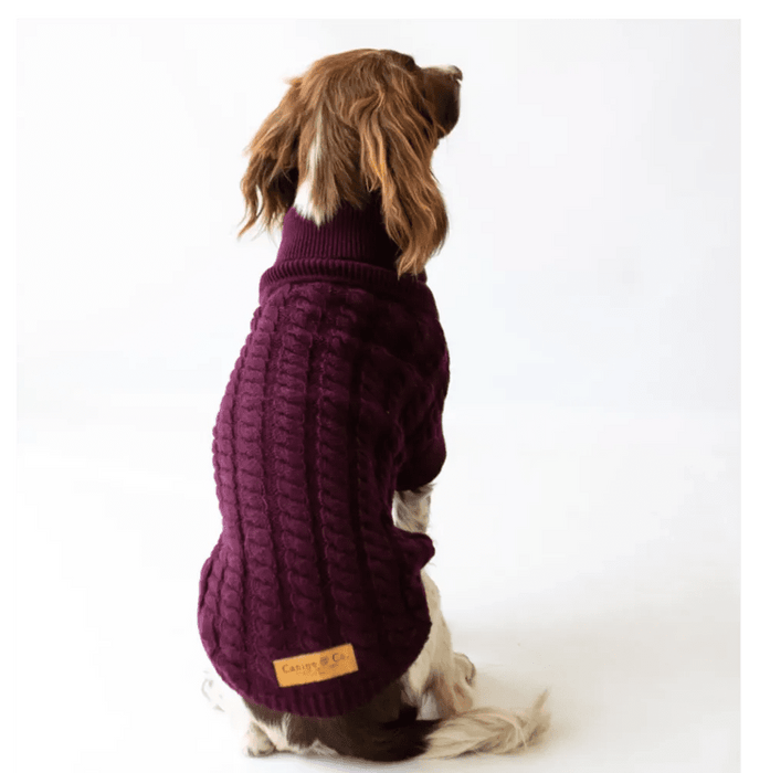 The Rascal Dog Jumper in Grape UK PET HOUSE