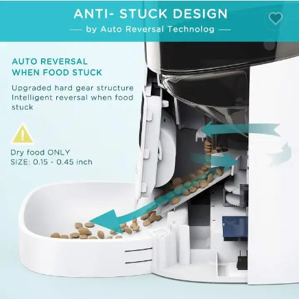 WIFI Pet Automatic Smart Feeder UK PET HOUSE