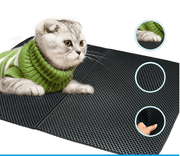 Waterproof Pet Cat Litter Mat Double Layer - EVA UK PET HOUSE