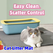 Waterproof Pet Cat Litter Mat - Multi Colors UK PET HOUSE
