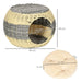 Wicker Pet Rattan Bed w/ Soft Cushion UK PET HOUSE