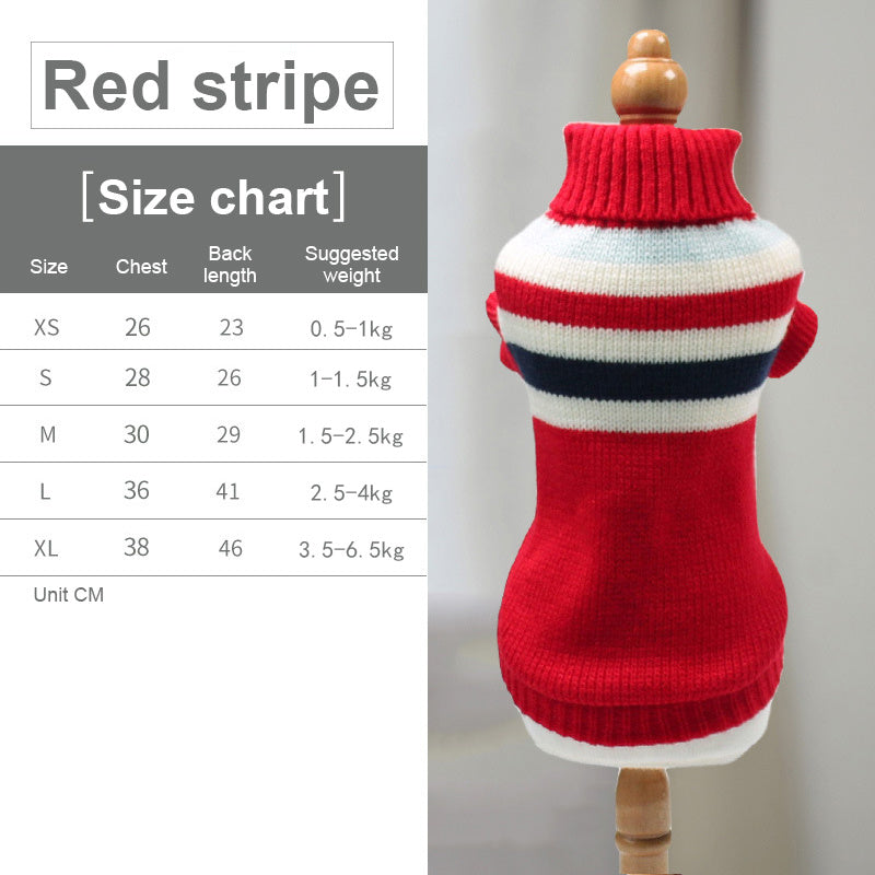 Pet Cat Dog Christmas Sweater Pullover Winter Clothes Unbranded