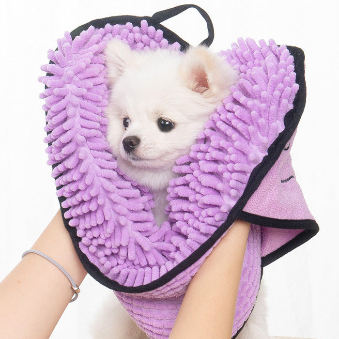 Super Absorbent Pet Bath Towel – Quick-Dry Microfiber DOG n KITTY
