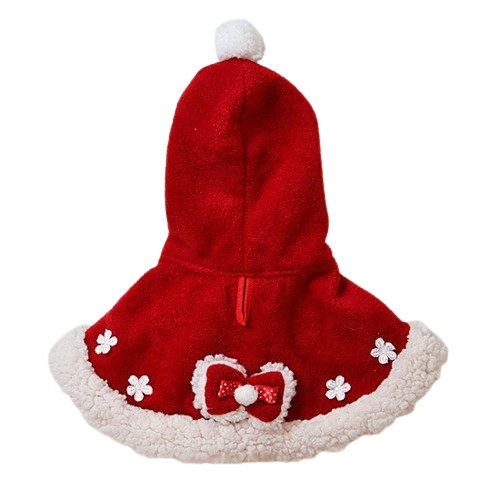 Pet Dog Cat Christmas Holiday Cloak UK PET HOUSE